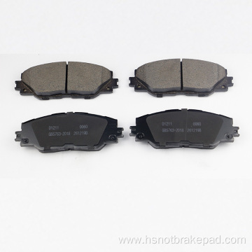 04465-YZZDYHigh Quality Toyota RAV4 Front Ceramic Brake Pads